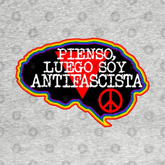 Cerebro. Pienso, luego soy Antifascista by Jevaz